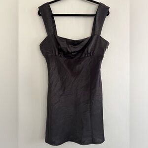 NEW Princess Polly Radioactive Bias Cut Satin Mini Cocktail Party Dress - US 10